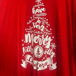 Red Holiday Christmas T-Shirt